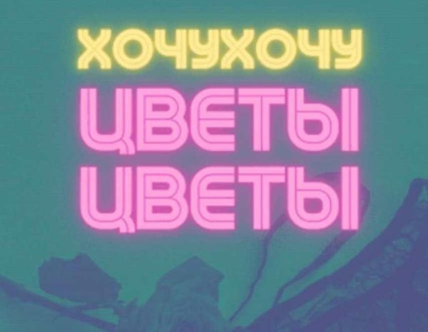 Хочухочу цветы цветы [Любовь Сабирянова]