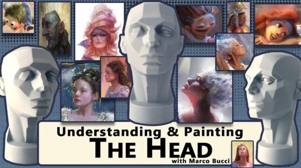 [Marco Bucci Art Store] Understanding and Painting the Head