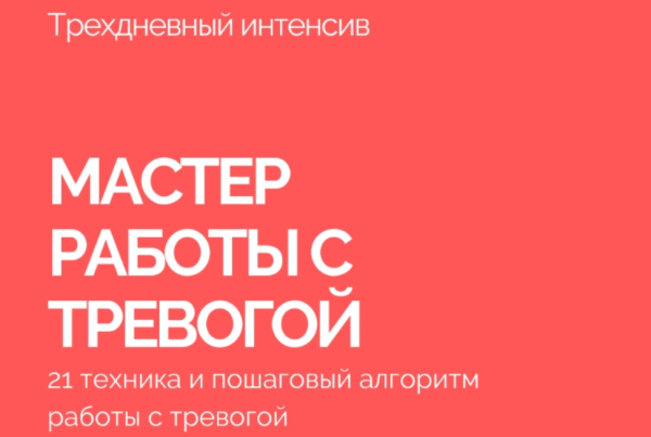 Мастер работы с тревогой [Антитревожник] [Василий Смирнов]