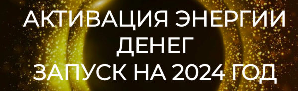 Активация энергии денег. Запуск на 2024 год [Эмилия Франк]