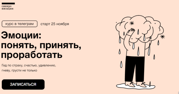 [Синхронизация] Эмоции: понять, принять, проработать [Екатерина Осаволюк]