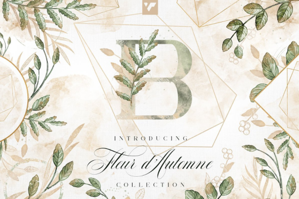 [CreativeMarket] Набор Fleur d'Automne Graphic Collection [VPcreativegraphics]