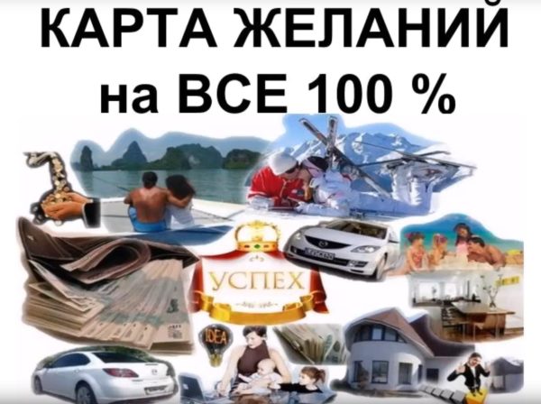 Карта желаний на все 100% [Ольга Макарчук]