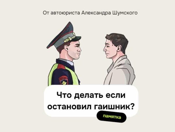 Памятка Что делать, если остановил гаишник? [Александр Шумский]