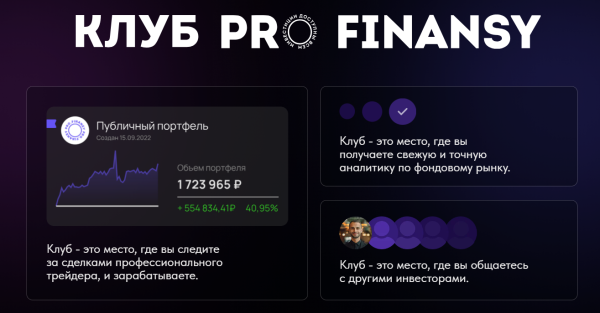 [Pro.finansy] Клуб Pro.Finansy. Годовое участие [Ольга Гогаладзе]