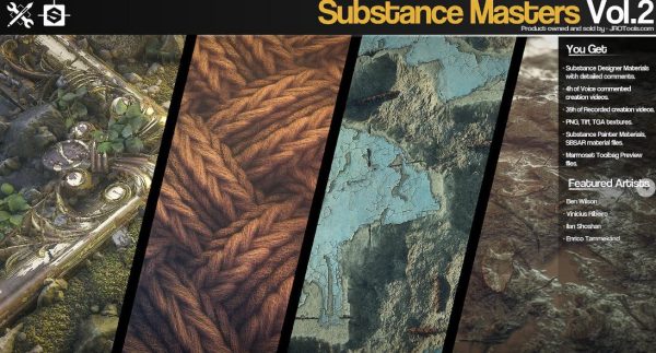 [artstation] Substance Masters Vol.2 [Jonas Ronnegard]