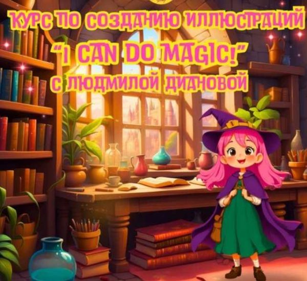 [Magic teaching] Курс по созданию AI иллюстраций [Людмила Дианова]