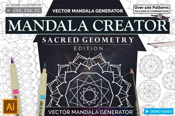 [Creativemarket] Sacred Geometry Mandala Creator