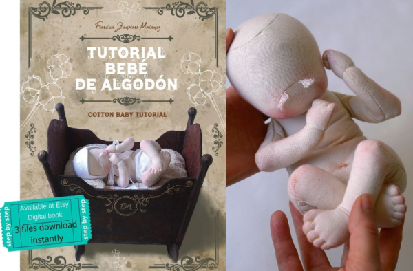 Tutorial Bebé de Algodón. Выкройка + мастер-класс [artdollsfzm]