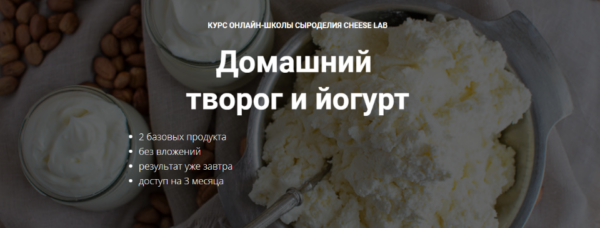 [Cheese Lab] Домашний творог и йогурт  [Светлана Ивлева]