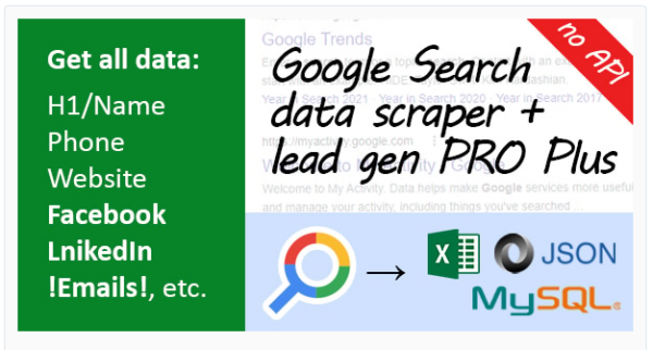 [codecanyon] Google Search Data Scraper PRO plus [realscripts]