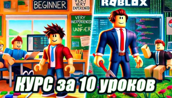 [Denzl YouTube] Курс по Roblox Studio за 10 уроков. От новичка до создателя