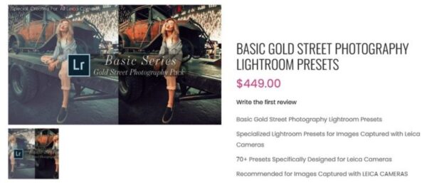 [Leica Review] Основные пресеты для улиц  Basic Gold Street Photography Presets, 2021