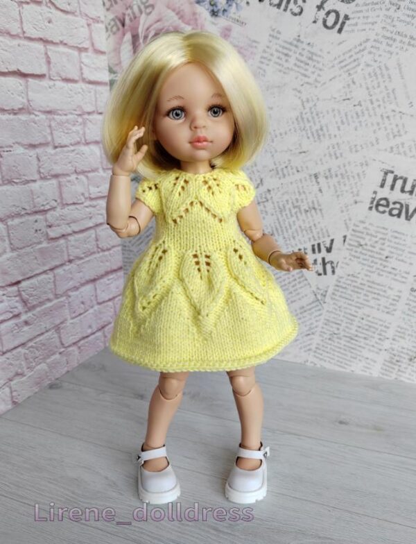 [Lirene's dolls] Платье Флора для кукол Паола Рейна 34/21 см [Lirene Dolldress]