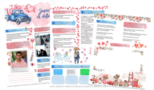 Разработки: St. Valentine's Worksheets. Для взрослых и подростков уровня B1-B2 [Елена Сарнавская]