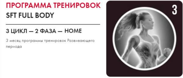 SFT Fullbody. 3 фаза. Тариф Home [Оксана Килина, Ирина Жукова]