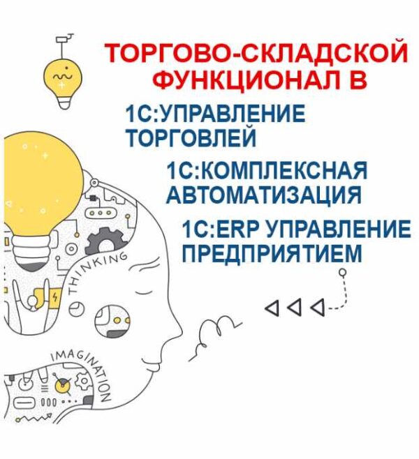 [Учебный центр №1] Торгово-складской функционал в УТ, КА и 1С:ERP 2023