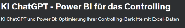 [Udemy] AI ChatGPT Power BI для управления [Kristoffer Ditz]