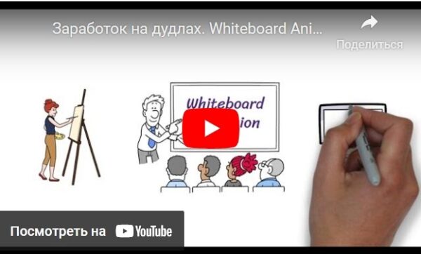 Whiteboard Animation. Зарабатываем с помощью дудлов в фрилансе, YouTube и рекламном маркетинге