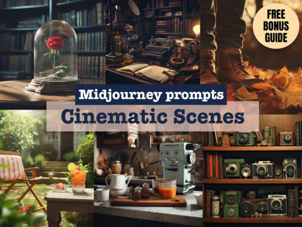 [BVPromptStudio] Midjourney prompt  Cinematic and aesthetic scenes, lifestyle blogger photos