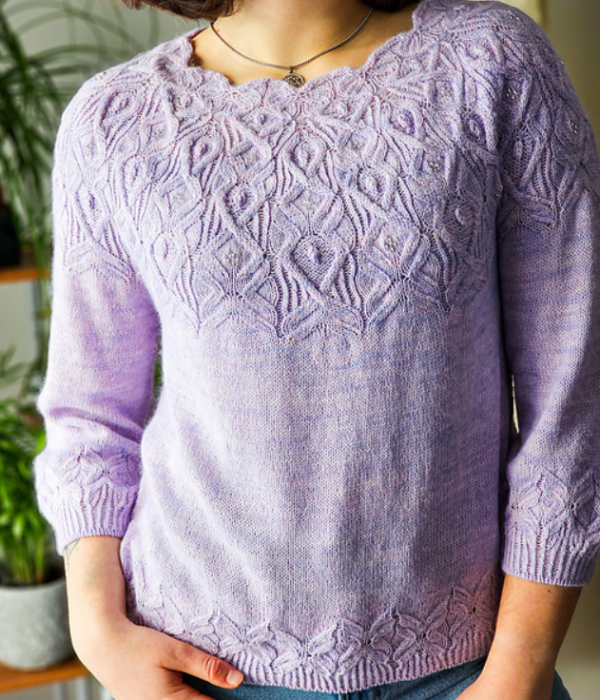 [Ravelry] Сияющая яркая блузка. Shine Bright Blouse [Валентина Богданова]