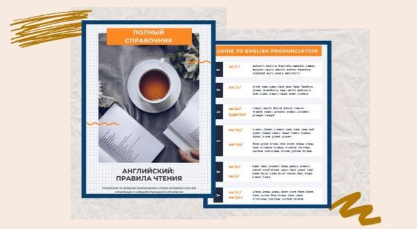 [Smart English Learning] Справочник по Правилам Чтения